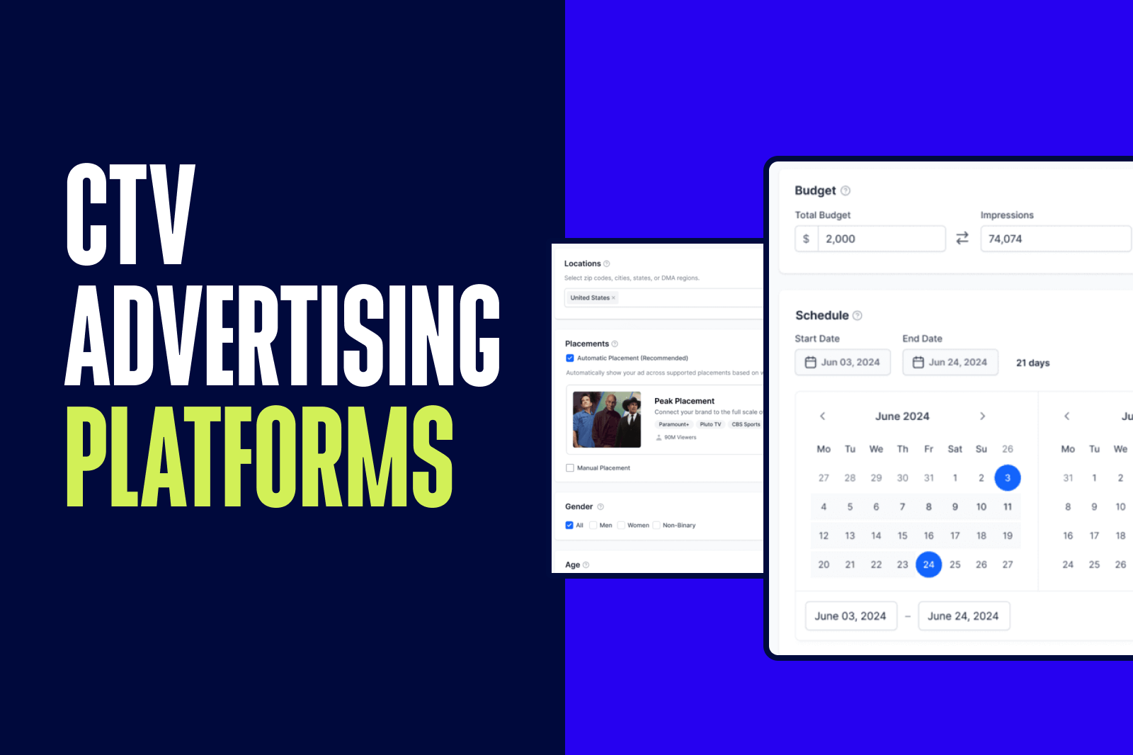 Best Streaming TV Ad Platforms | Self Serve CTV Advertising Comparison